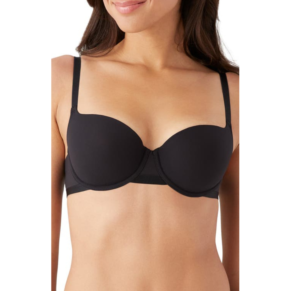 B.tempt'd by Wacoal Nearly Nothing Balconette Contour Bra Black Size 36C